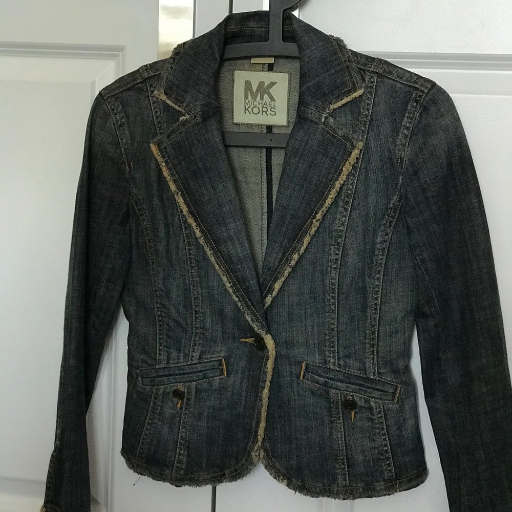 Michael Kors Jean Jacket - Picture 1 of 10